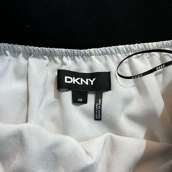 𝅺WOMEN’S DKNY leopard maxi shirt, XS - Picture 4 of 5